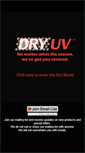 Mobile Screenshot of dryuv.com